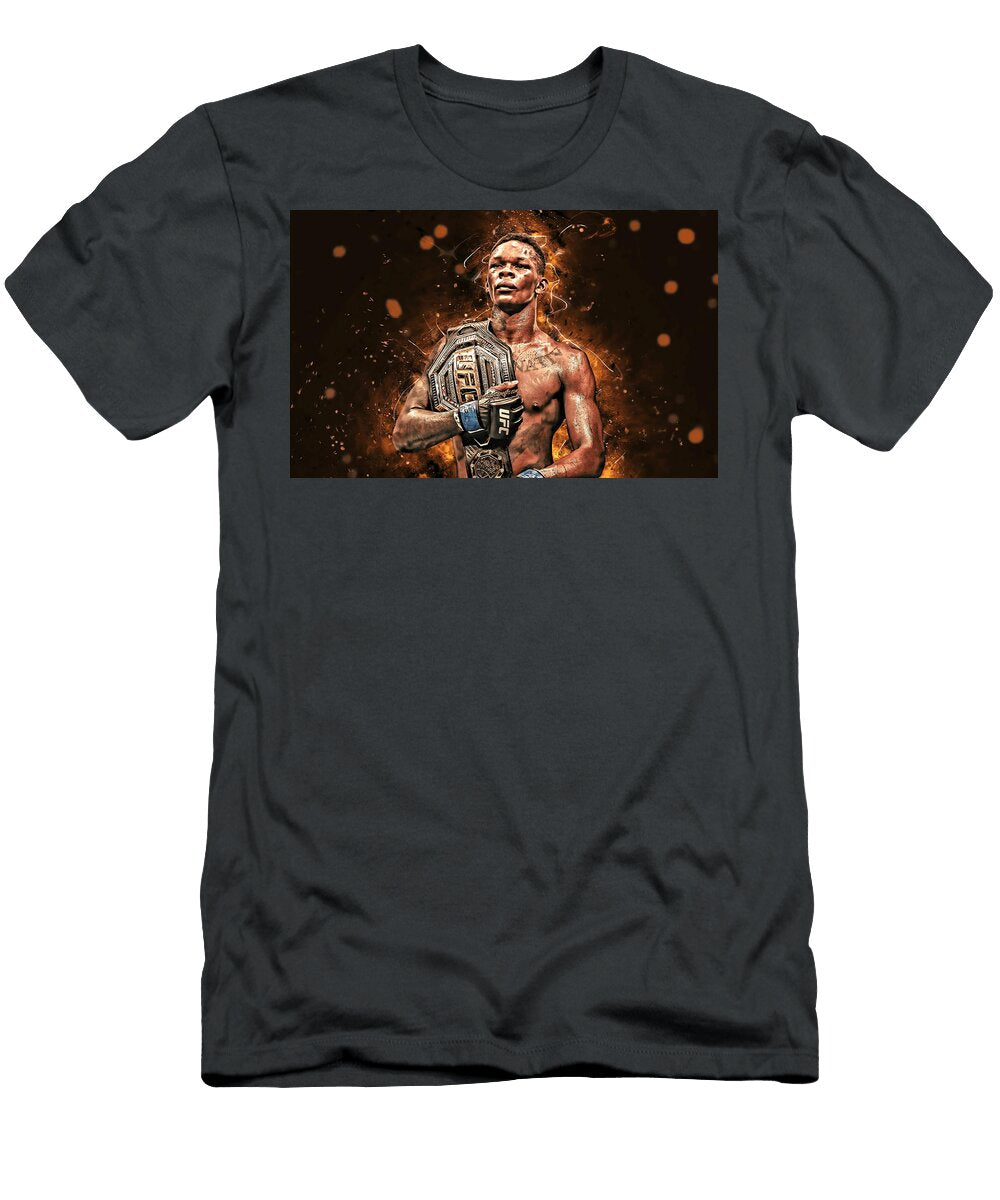 Israel Adesanya UFC Champion Fighter Art Canvas Phillips Stephen T-Shirt