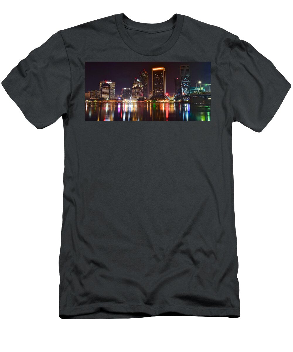 Jacksonville Aglow Frozen in Time Fine Art Photography T-Shirt