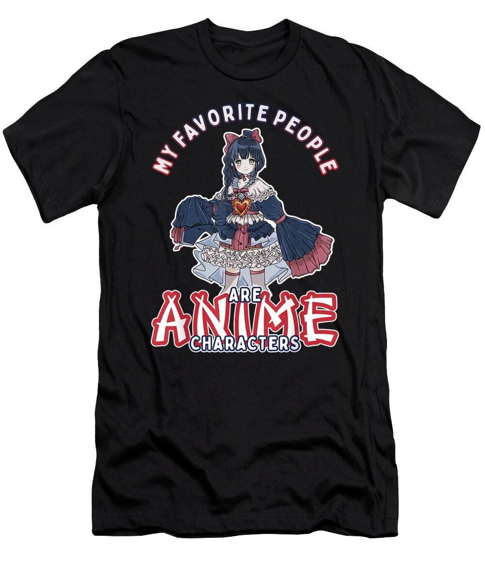 Japanese Animation Character Cute Anime for Teen Girls Women Dnt Prints T-Shirt