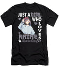 Japanese Anime Drawing Gifts Just a Girl Who Loves Sketching Dnt Prints T-Shirt