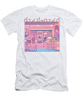 Japanese Coffeeshop Pink Aesthetic Vaporwave Anime Concept Premium Dnt Prints T-Shirt