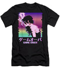 Japanese Vaporwave Sad Anime Girl Game Over Indie Aesthetic Dnt Prints T-Shirt