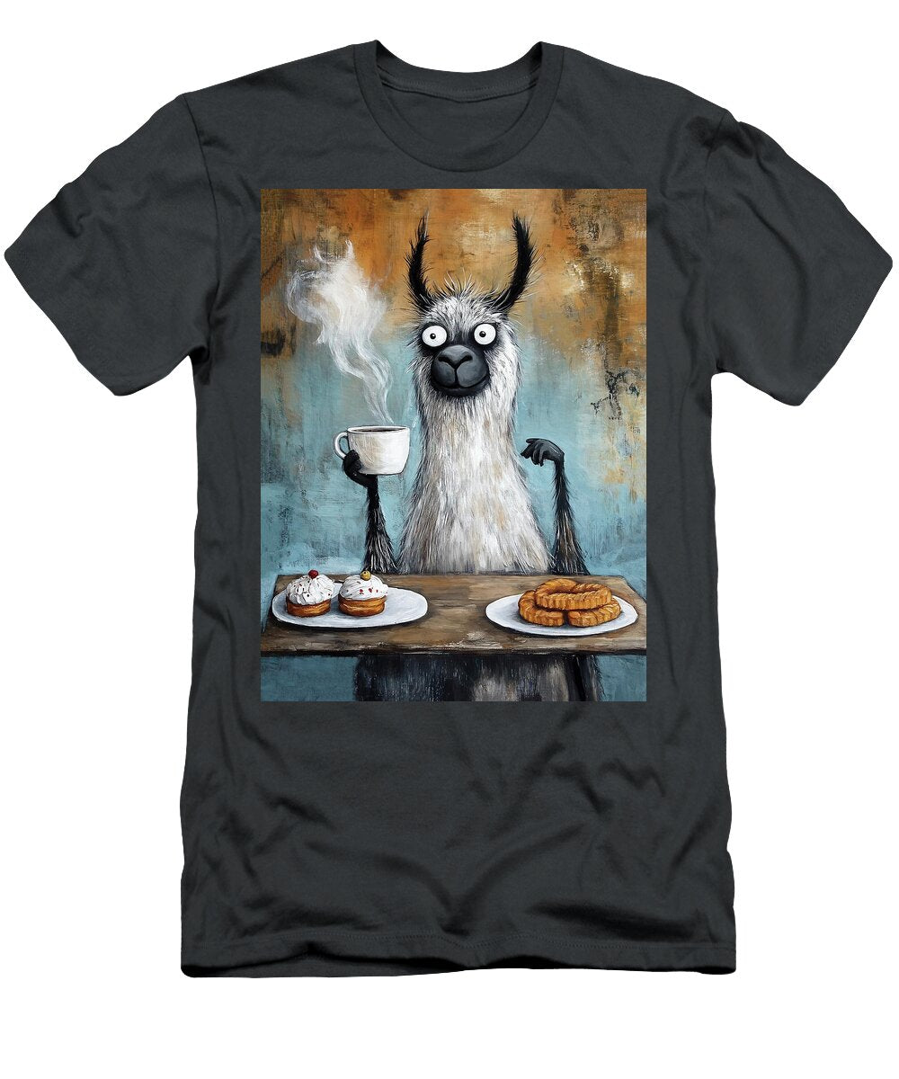 Java Llama Lisa S Baker T-Shirt