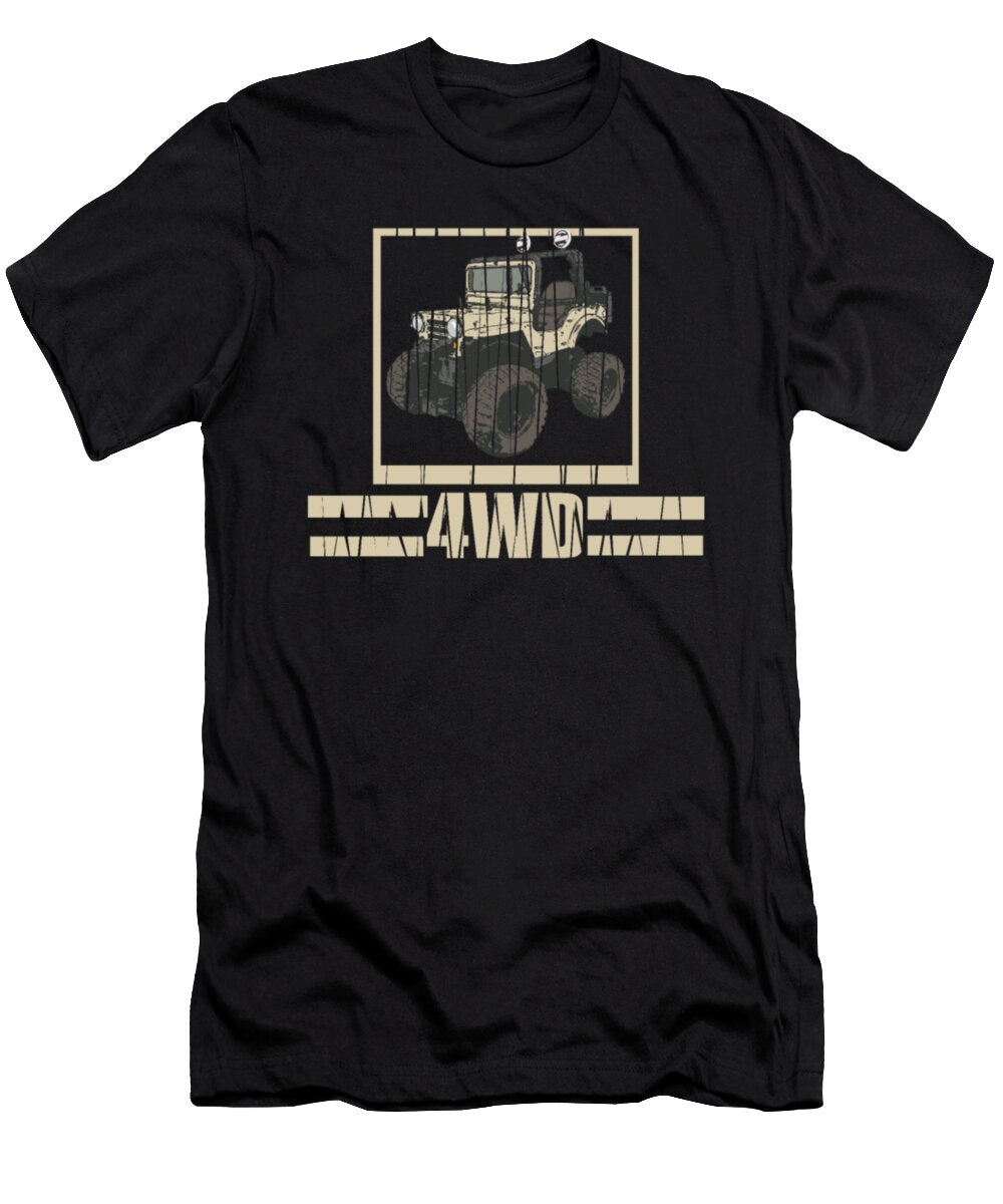 Jeep 4wd Vintage Tinh Tran Le Thanh T-Shirt