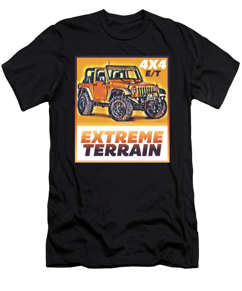 Jeep 4x4 Extreme Terrain Tinh Tran Le Thanh T-Shirt