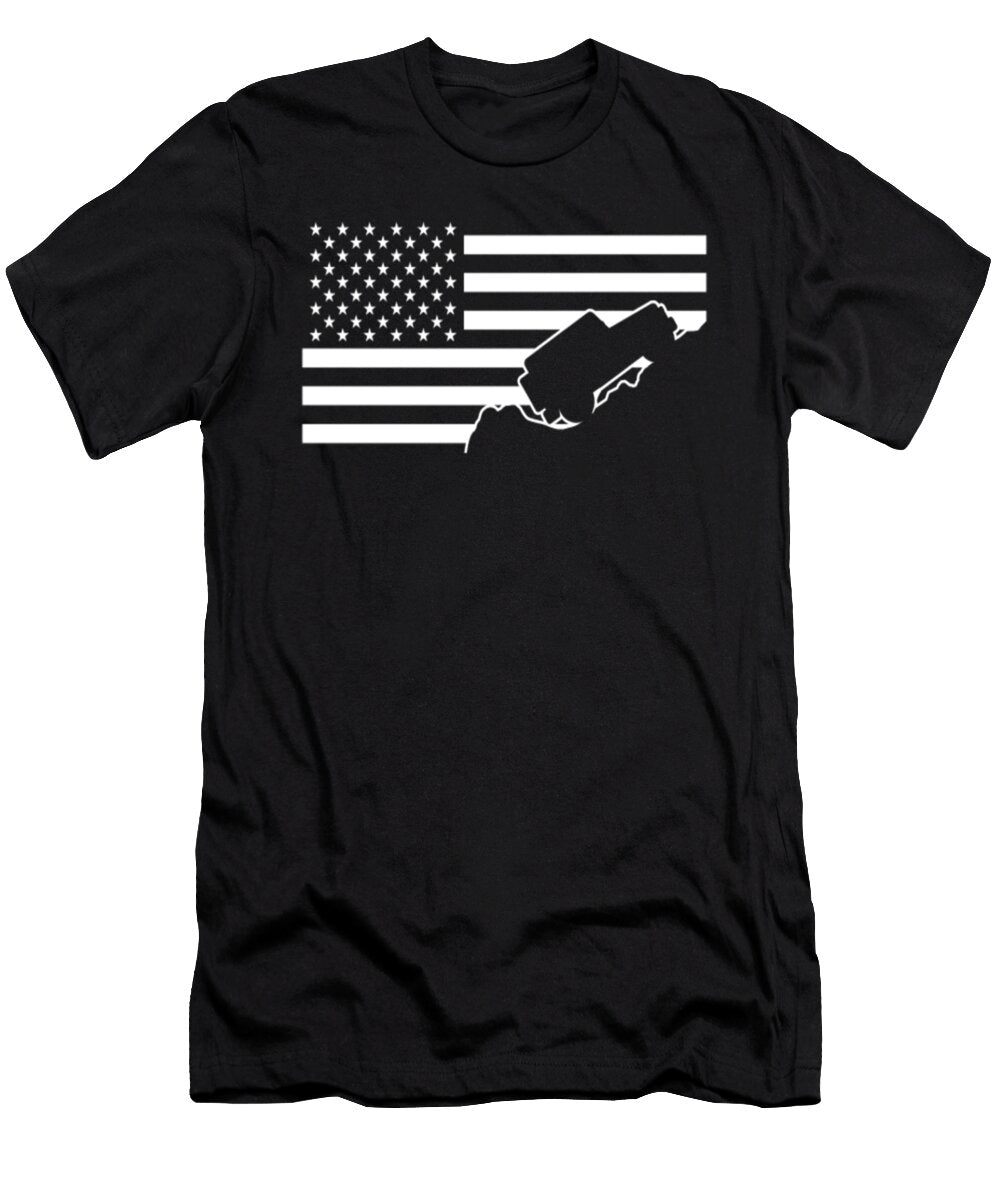Jeep American Flag Offroad Tinh Tran Le Thanh T-Shirt