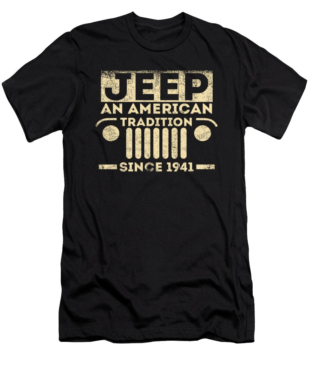 Jeep an American Tradition Since 1941 Vintage Tinh Tran Le Thanh T-Shirt