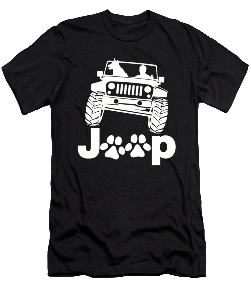 Jeep and Dog Tinh Tran Le Thanh T-Shirt