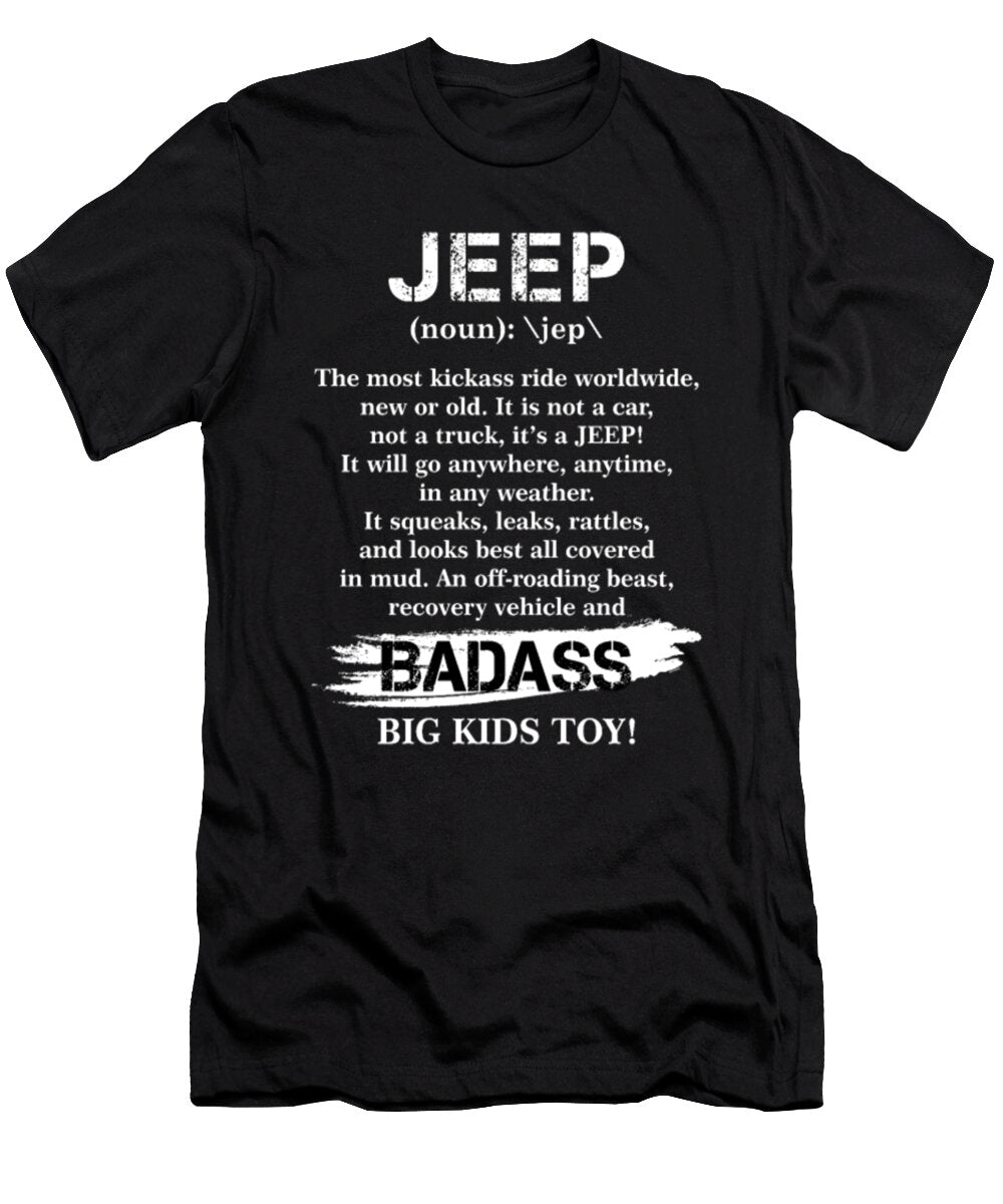 Jeep Badass Big Kids Toy Tinh Tran Le Thanh T-Shirt