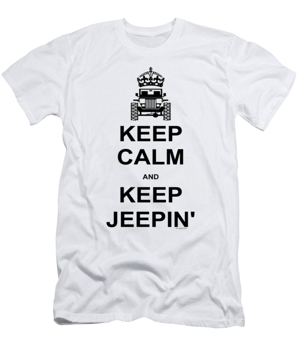 Jeep Calm and Keep Jeepin Tinh Tran Le Thanh T-Shirt
