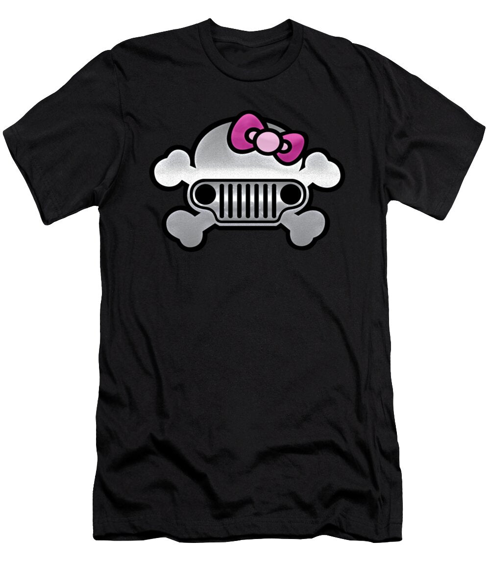 Jeep Girl Skull Tinh Tran Le Thanh T-Shirt