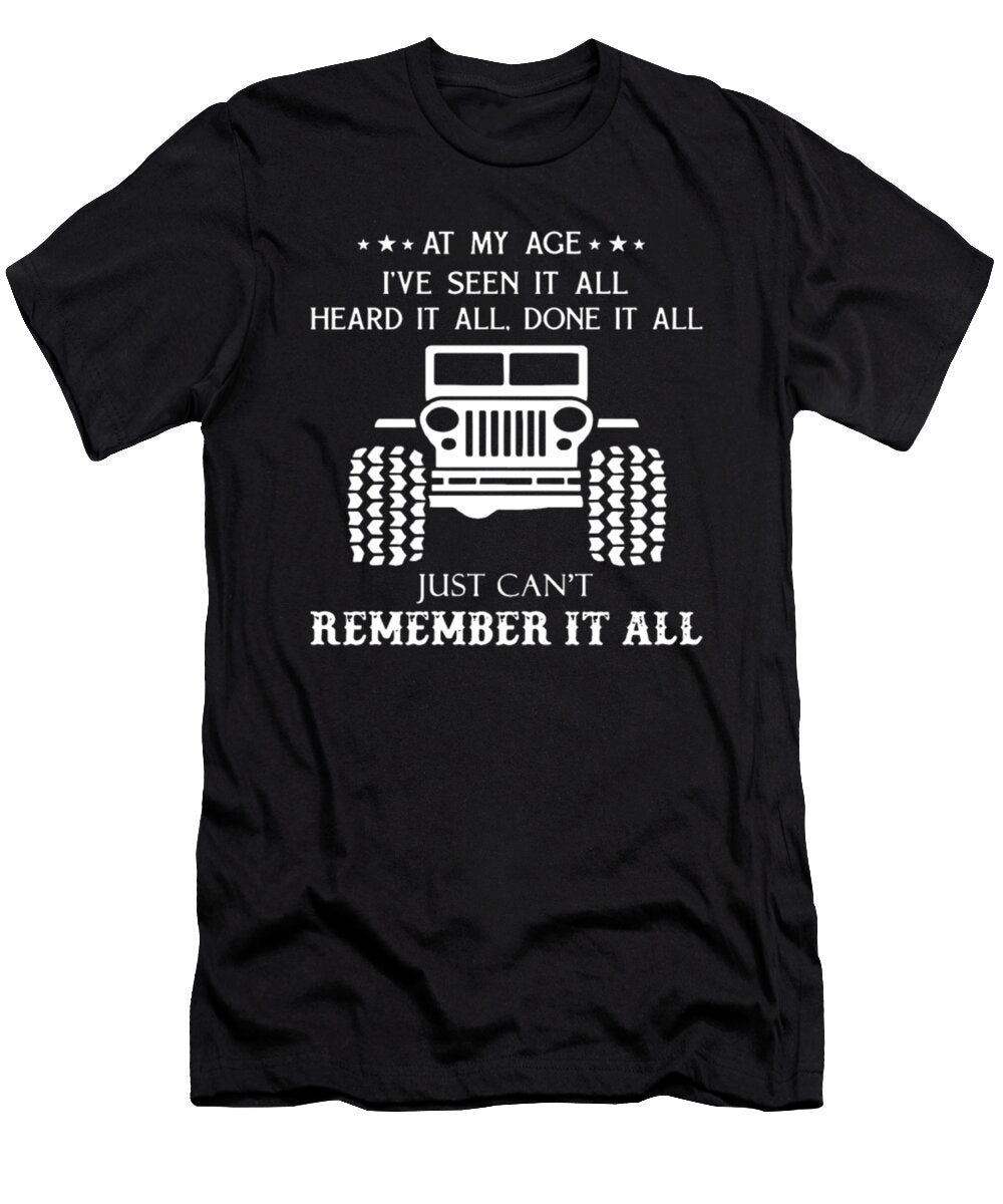 Jeep Just Cant Remember It All Tinh Tran Le Thanh T-Shirt