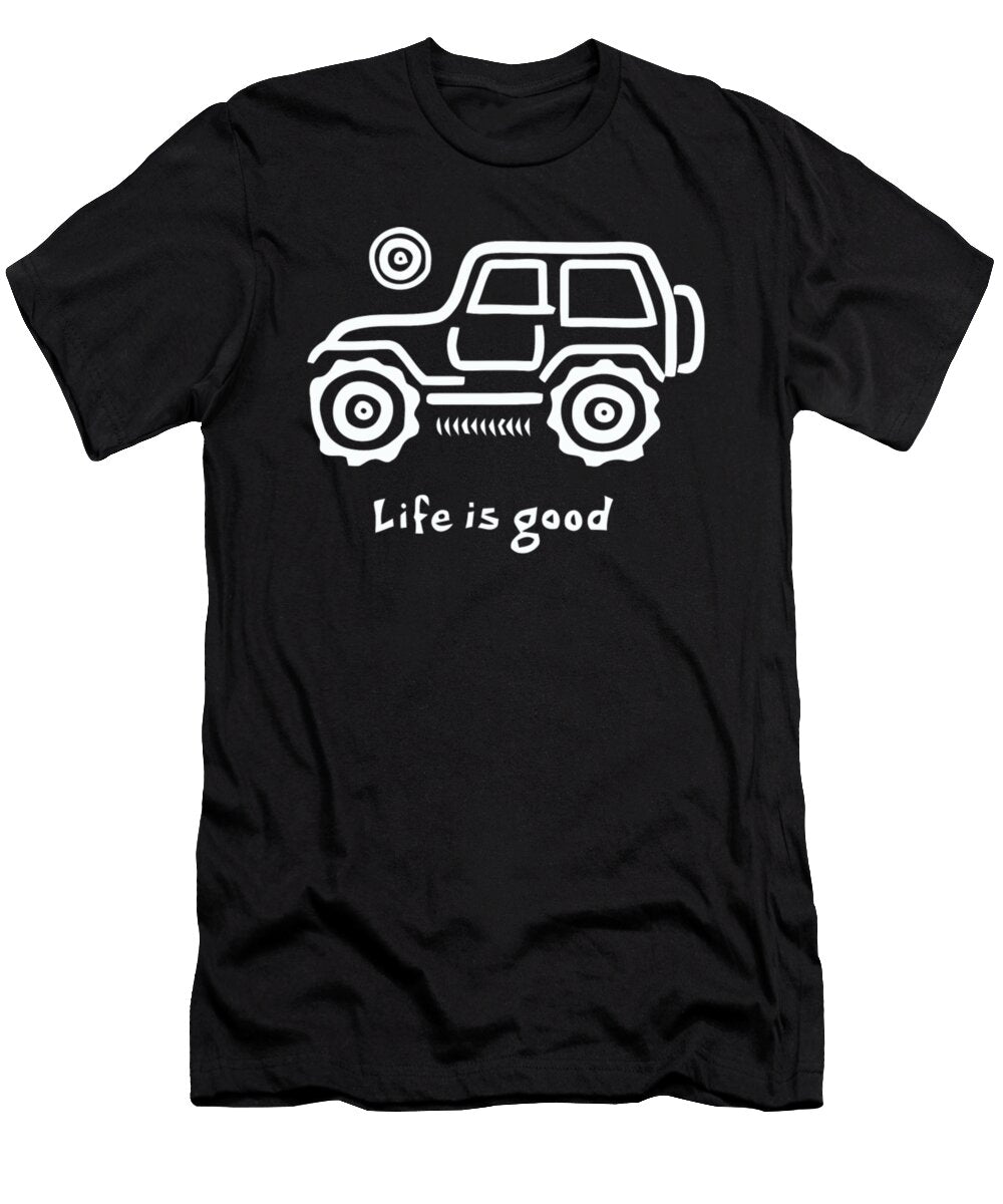 Jeep Life Is Good Tinh Tran Le Thanh T-Shirt