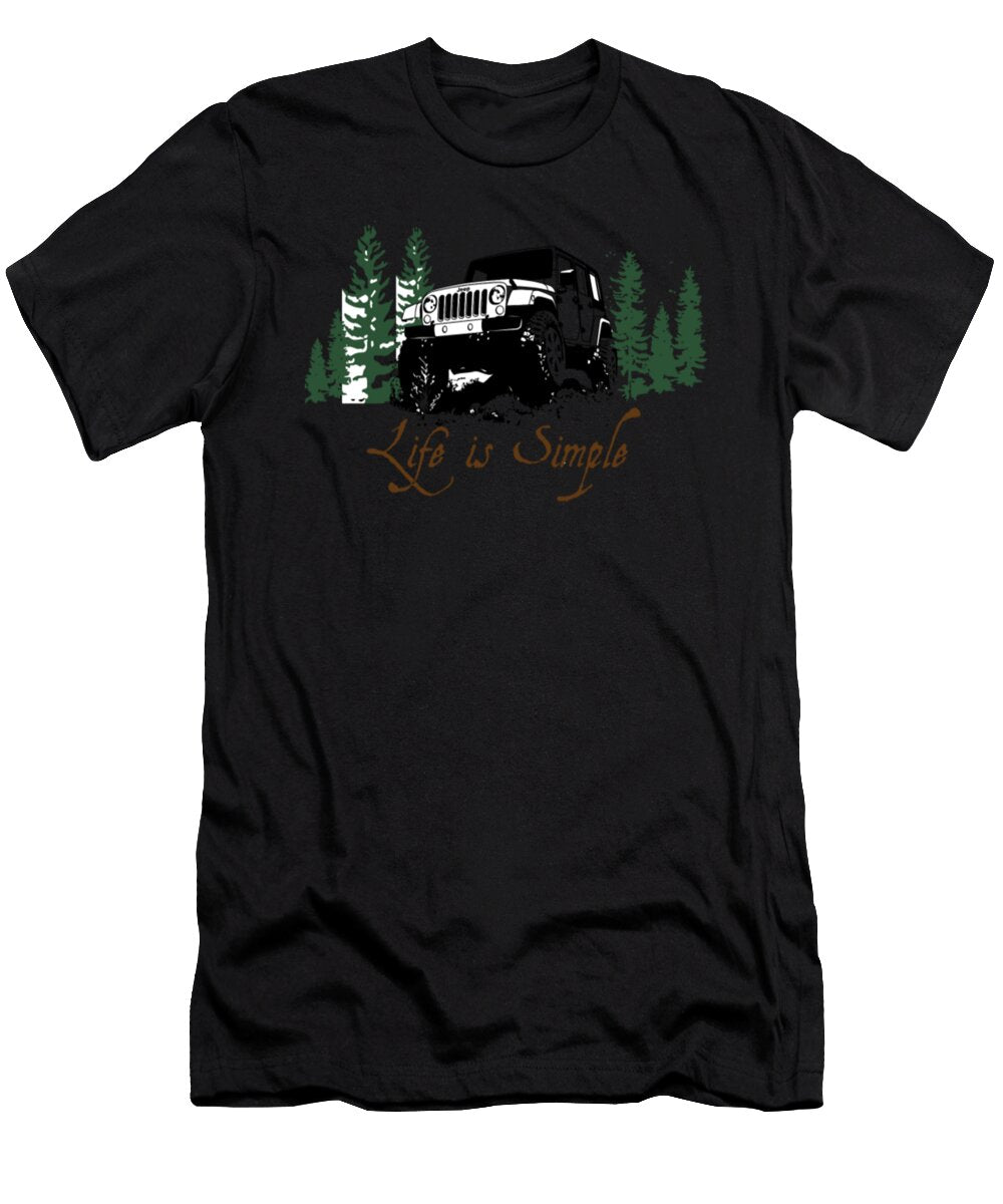 Jeep Life Is Simple Tinh Tran Le Thanh T-Shirt