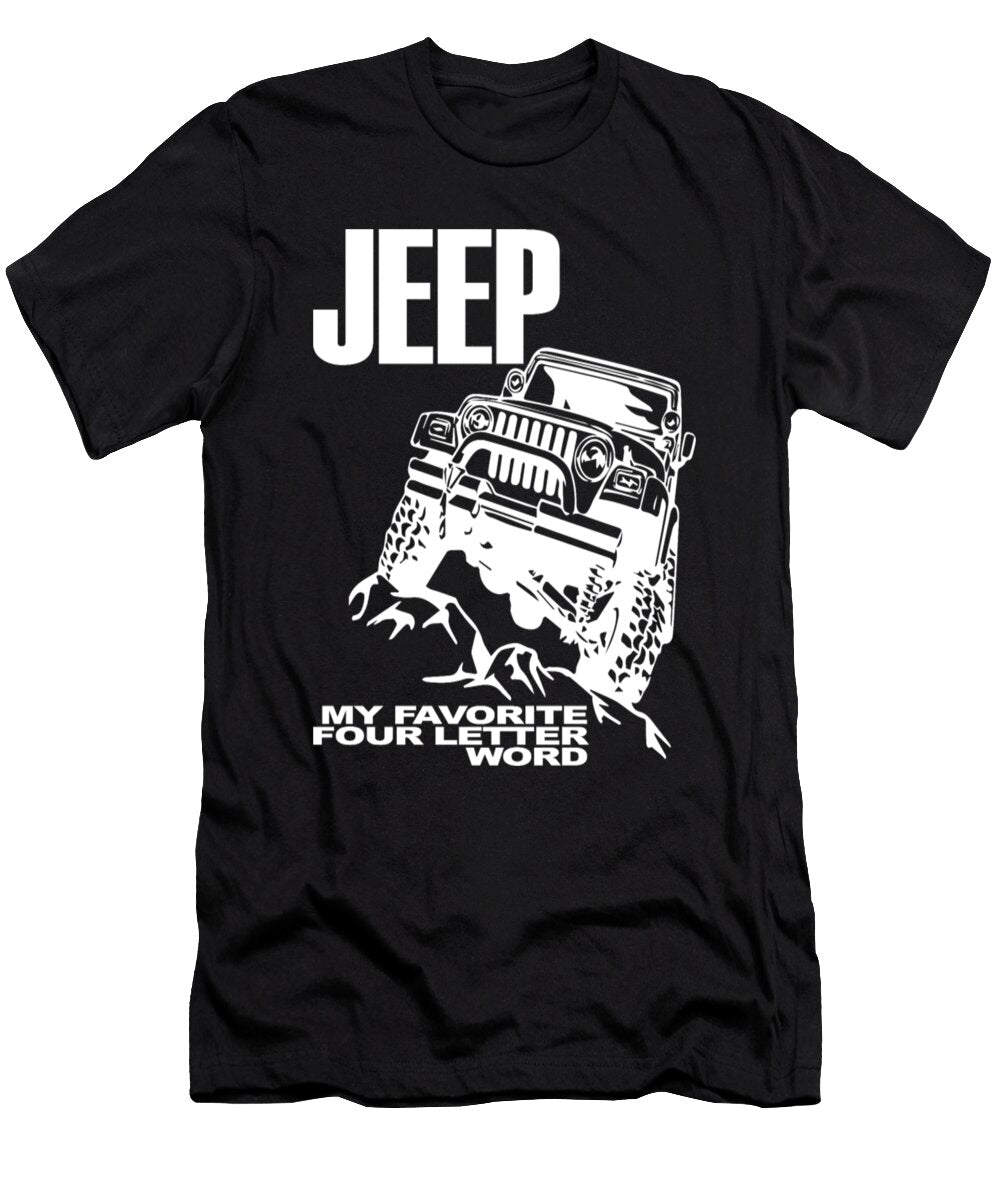 Jeep My Favorite Four Letter Word Tinh Tran Le Thanh T-Shirt