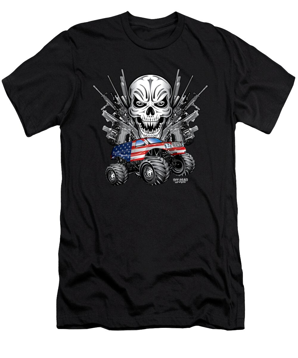 Jeep Offroad Skull Tinh Tran Le Thanh T-Shirt