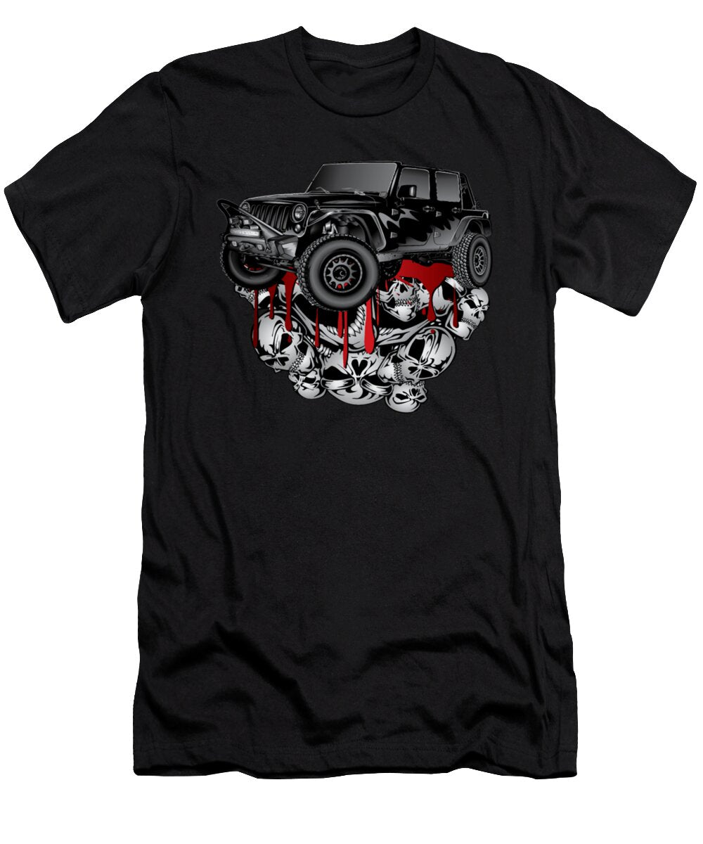 Jeep with Skulls Tinh Tran Le Thanh T-Shirt