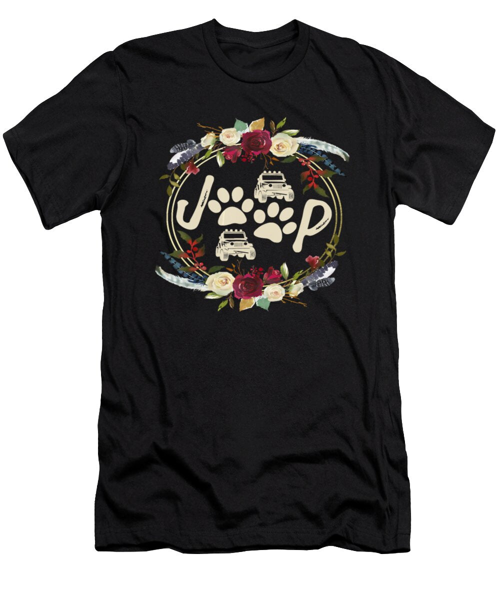 Jeeps and Dog Gift Tinh Tran Le Thanh T-Shirt