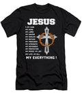 Jesus Characteristics My God Christianity Quote Licensed Art T-Shirt