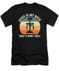 Jesus Is My Rock and That Is How I Roll Retro Licensed Art T-Shirt