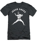 Jesus Saves Religious Christian Faith Baseball Djawad Ashley T-Shirt