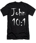 John 10 1 Bible Verse Title Vidddie Publyshd T-Shirt