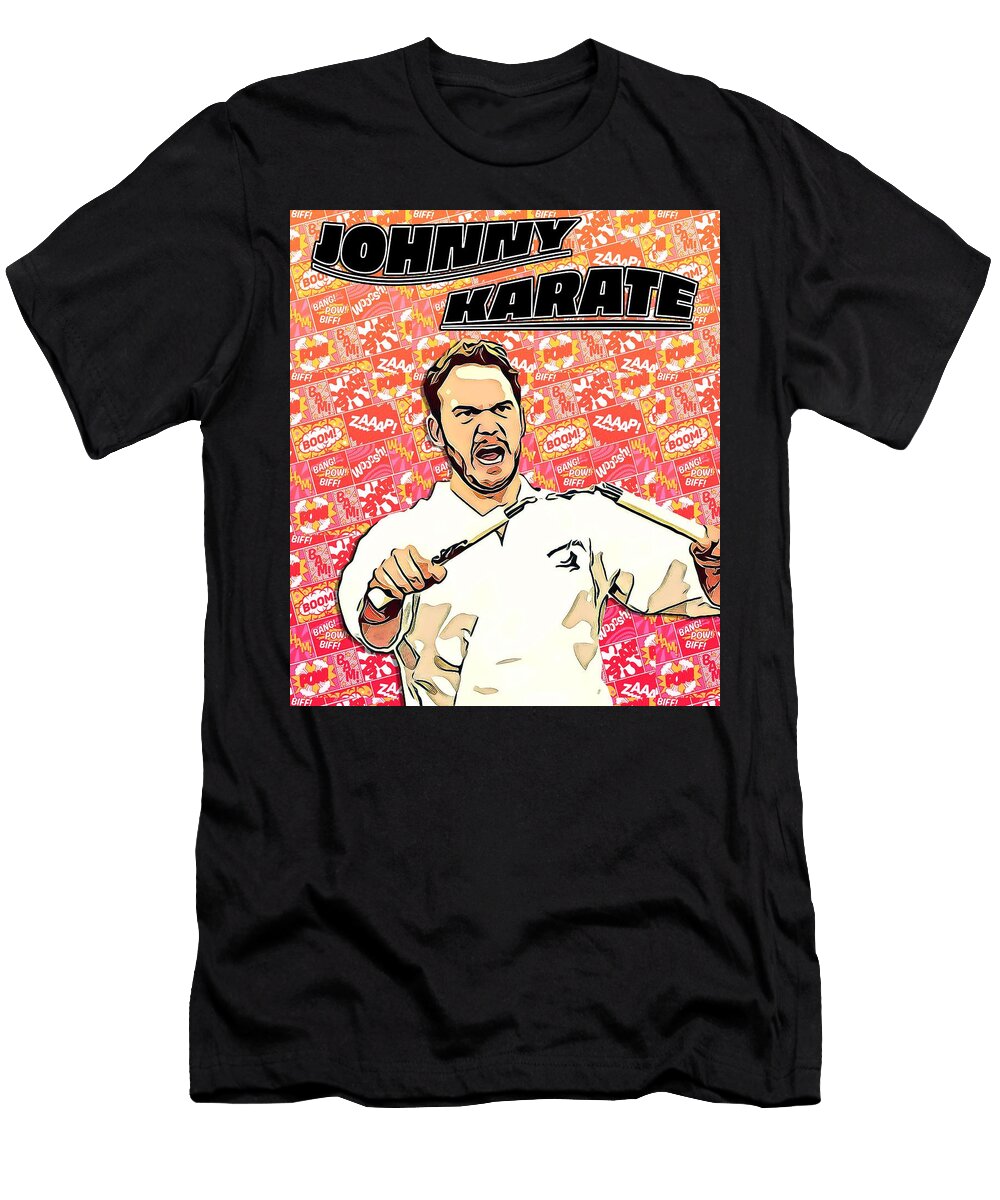 Johnny Karate Comic Poster Christina Rick T-Shirt