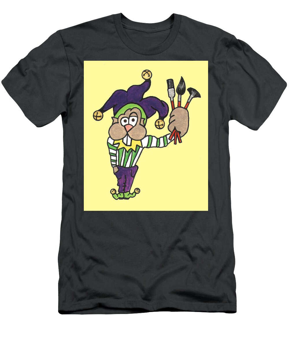 Joker Toon Abraham L Chaves T-Shirt