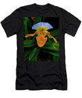 Jolly Goofy Face Orchid Tim G Ross T-Shirt