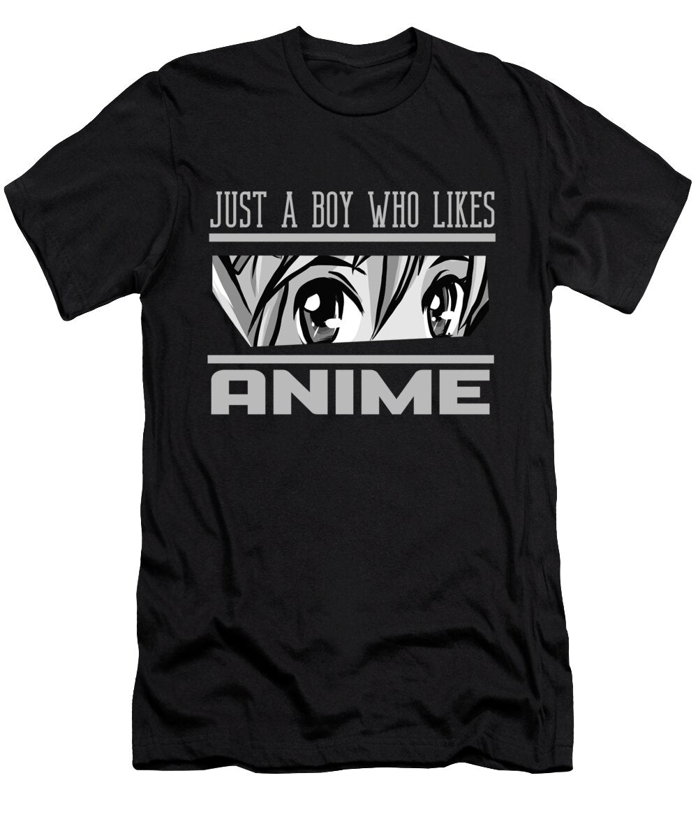 Just a Boy Who Likes Anime Zorindesigns T-Shirt