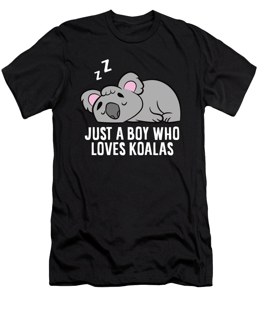 Just a Boy Who Loves Koalas Eq Designs T-Shirt