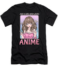 Just a Girl Who Loves Anime Chibi Kawaii Cosplay Bi Nutz T-Shirt