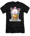Just a Girl Who Loves Boba Tea Gift Kawaii Cat Design Alessandra Roth T-Shirt
