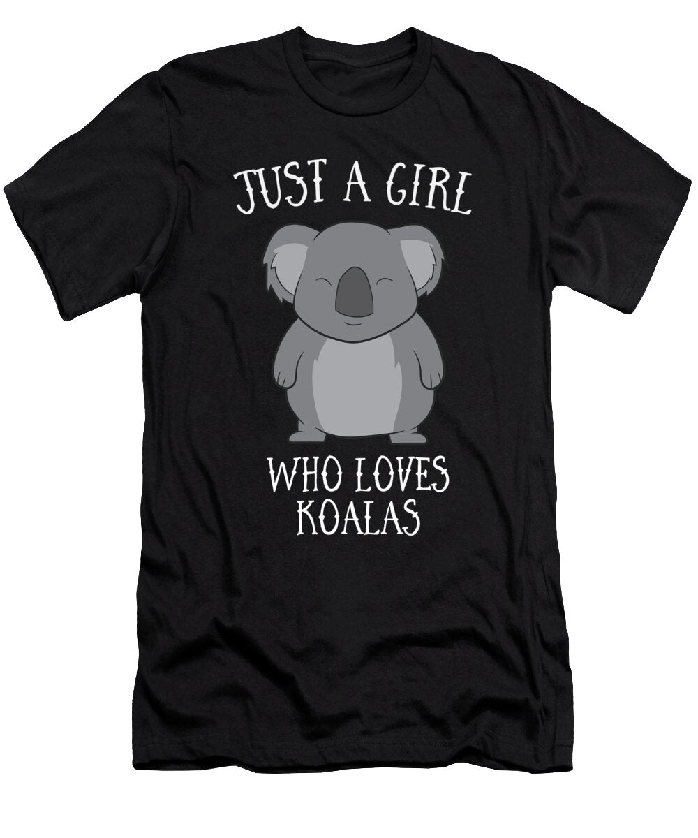 Just a Girl Who Loves Koalas Eq Designs T-Shirt