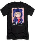 Just a Girl Who Loves Strawberry Milk Vaporwave Anime Glitch Dnt Prints T-Shirt