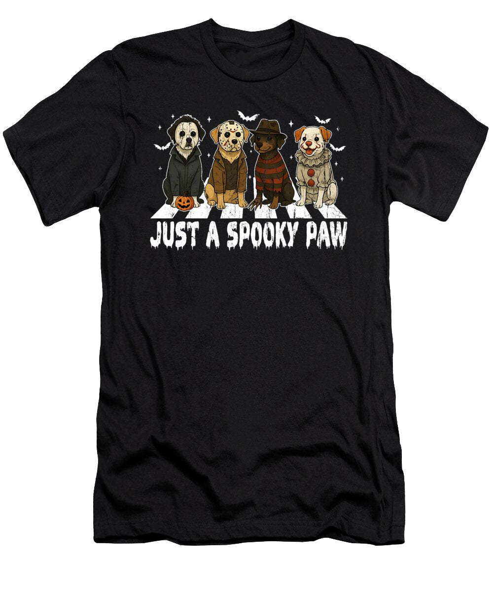 Just a Spooky Paw Halloween Dog Halloween Studi Alex T-Shirt