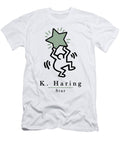 K Haring Star Illustration Pastel Green Re Make T-Shirt