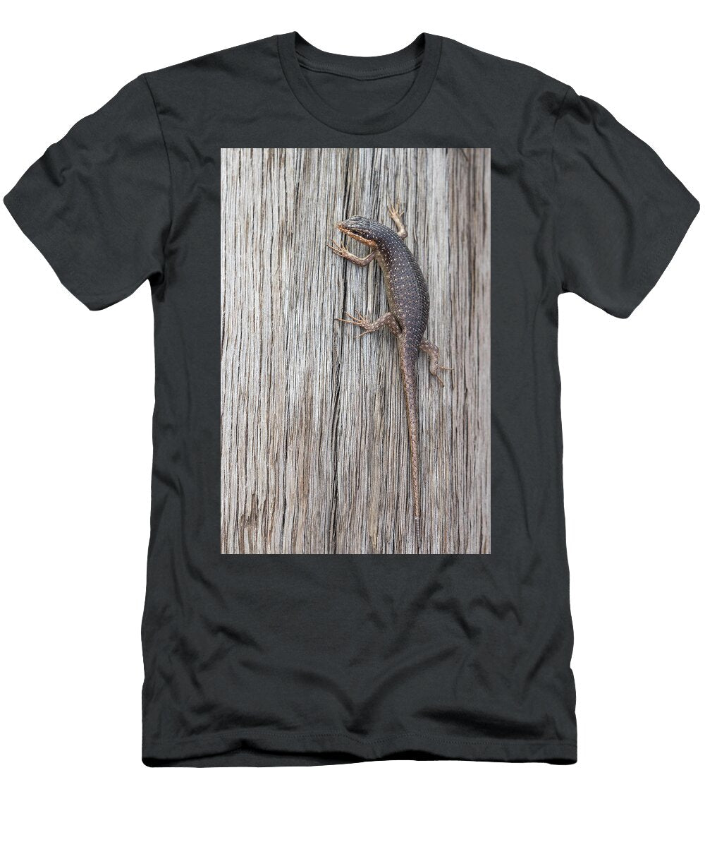 Kalahari Tree Skink Kgalagadi Transfrontier Park Northern Ann Steve Toon Natureplcom T-Shirt