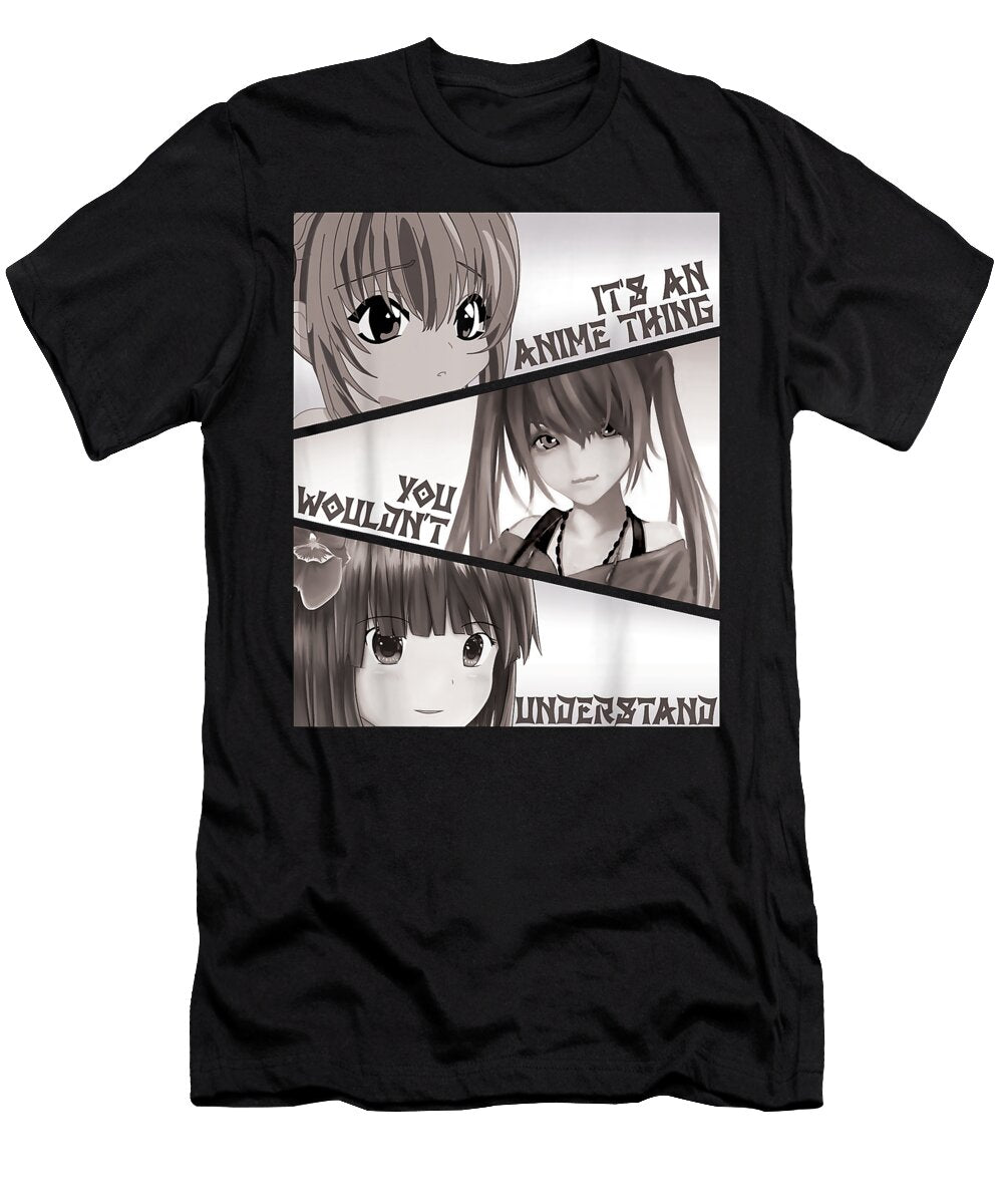 Kawaii Anime Girl Kawaii Clothes Anime Clothing Otaku Manga Gift Dnt Prints T-Shirt