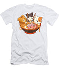 Kawaii Cute Anime Cats Otaku Japanese Ramen Noodles Gift Dnt Prints T-Shirt
