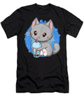 Kawaii Japanese Anime Cat Bubble Tea Neko Kitty Dnt Prints T-Shirt