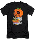 Kawaii Japanese Anime Pumpkin Halloween Ramen Food Lovers Dnt Prints T-Shirt