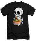Kawaii Japanese Anime Skeleton Halloween Ramen Food Lovers Dnt Prints T-Shirt