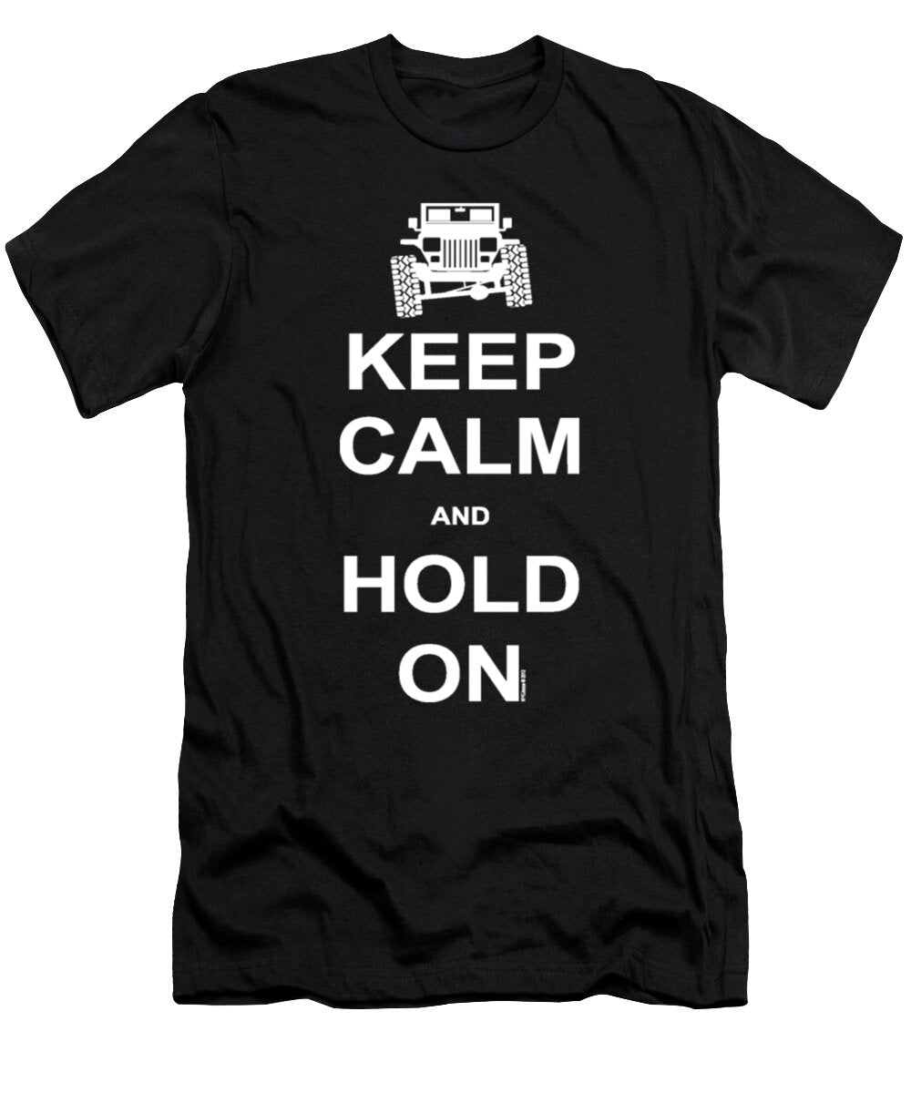 Keep Calm and Hold on Jeep Tinh Tran Le Thanh T-Shirt