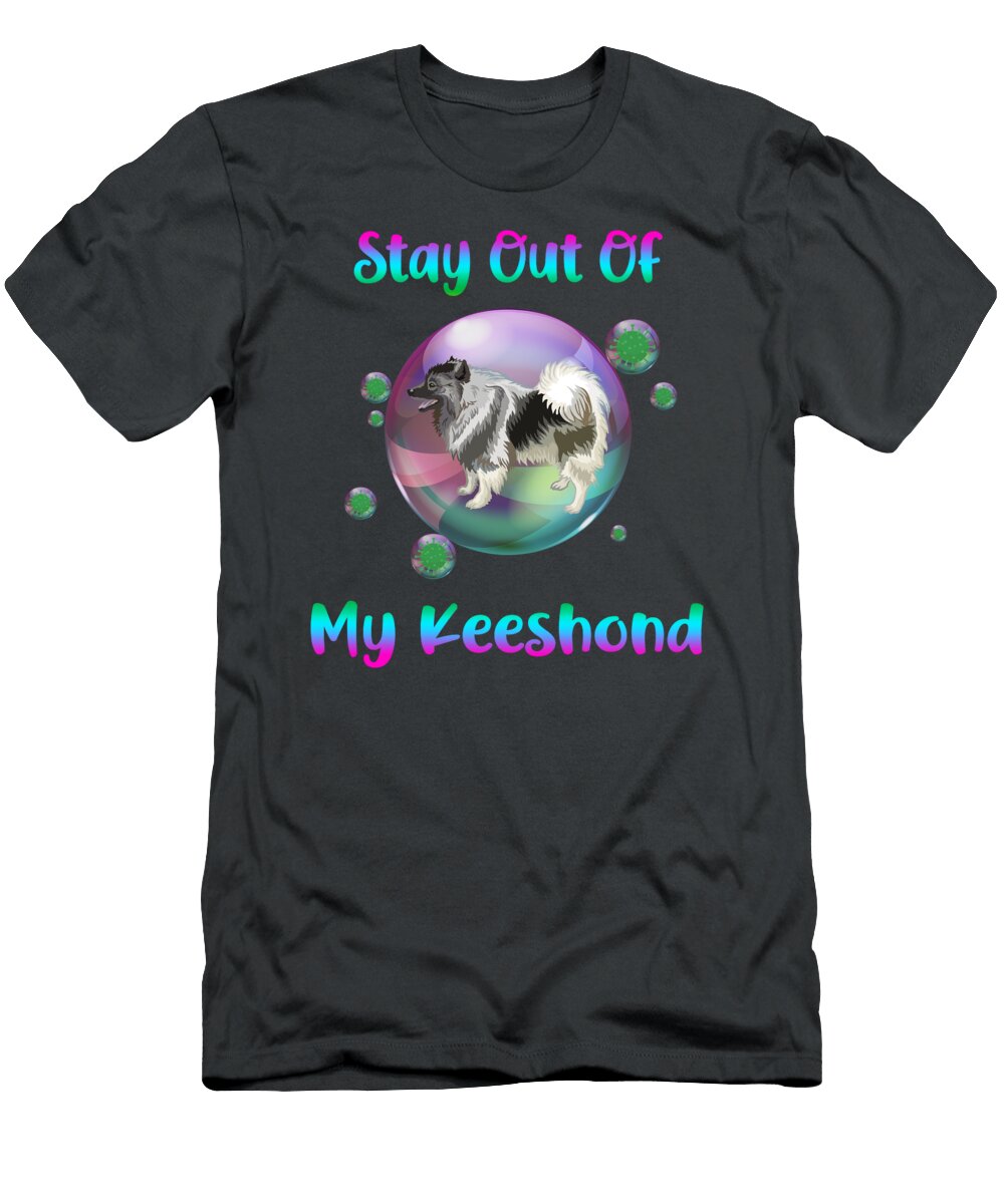 Keeshond Stay Out of Job T-Shirt