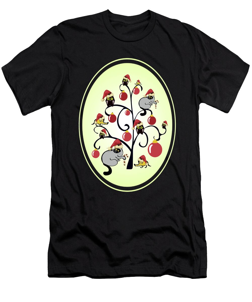 Kids Christmas Anastasiya Malakhova T-Shirt