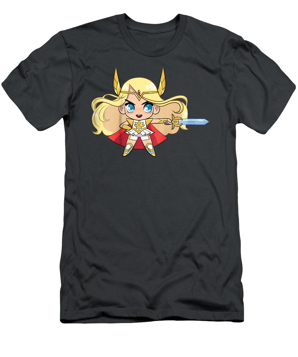 Kids Dreamworks Shera Chibi Character Reegan Janet T-Shirt
