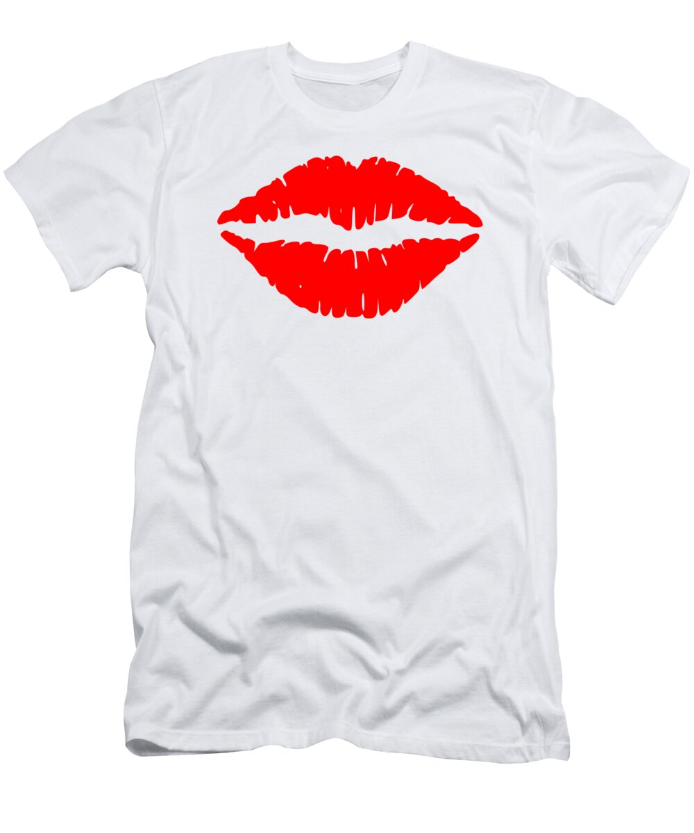 Kiss Lips Comic Tom Hill T-Shirt