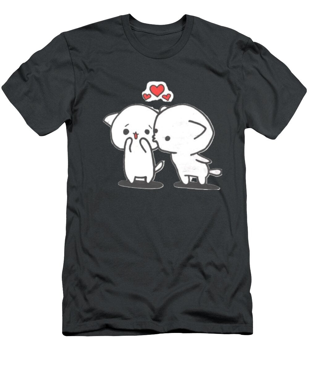 Kissing Cats Saodat Doniyorova T-Shirt