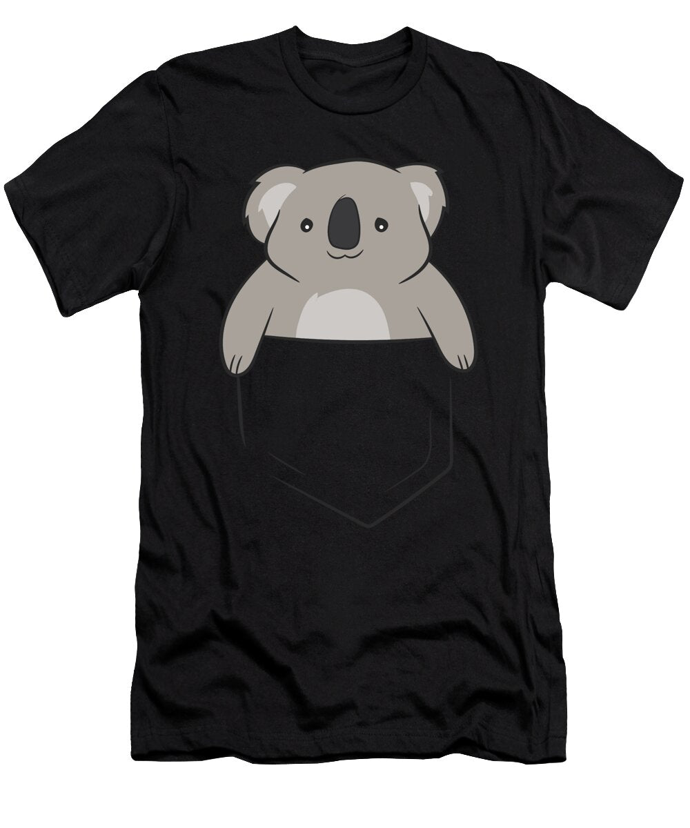 Koala in a Pocket Love Koalas Eq Designs T-Shirt